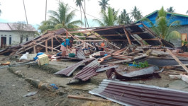 Sebanyak 23 Rumah Warga Mamuju Rusak Diterjang Angin Kencang